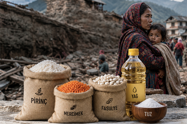 NEPAL GIDA YARDIMI
