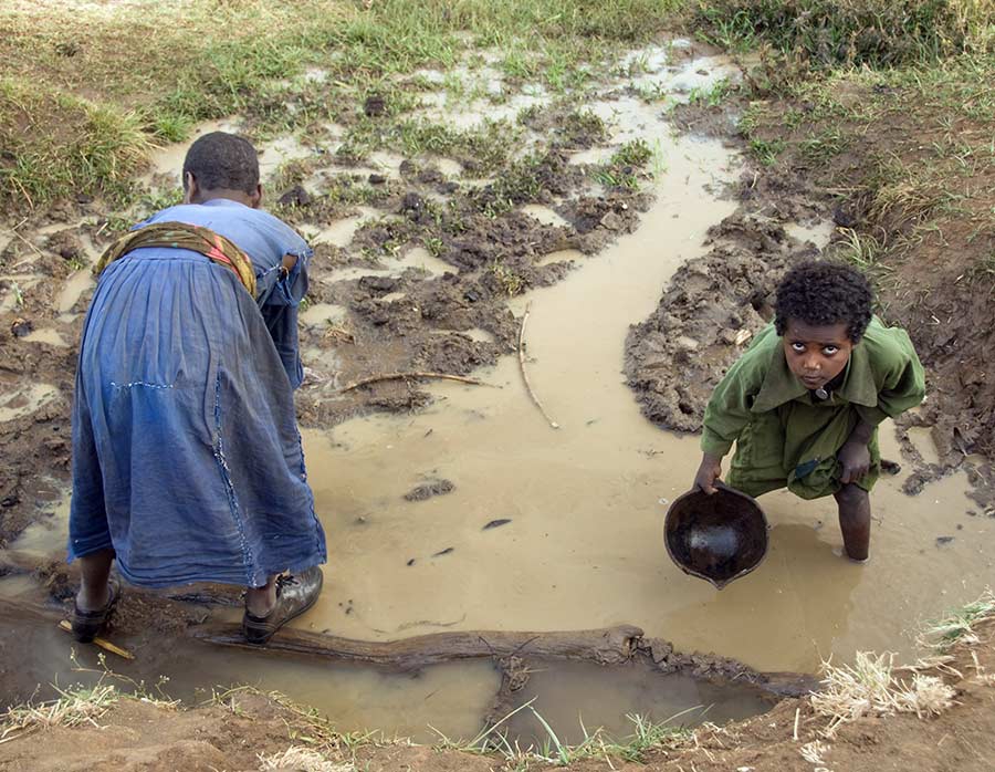 In Somalië treft droogte ten minste tachtig procent van het land