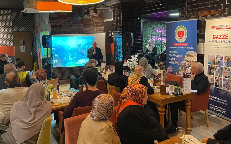 Yardımeli Avrupa Gazze Yararına İftar Programları
