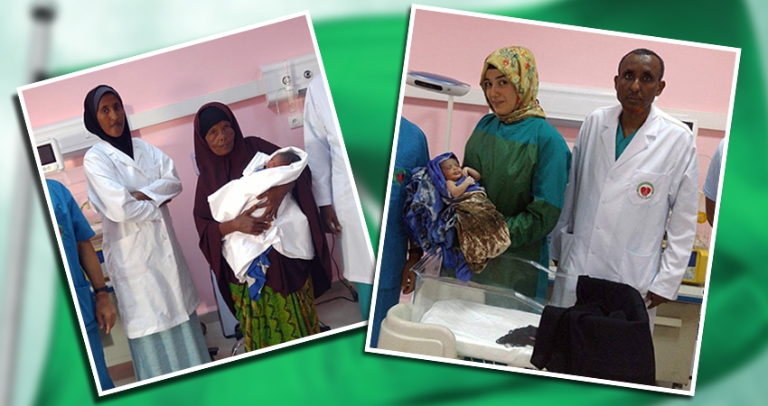 Somali Hastanesi'nde İkinci Bebek Dünyaya Geldi