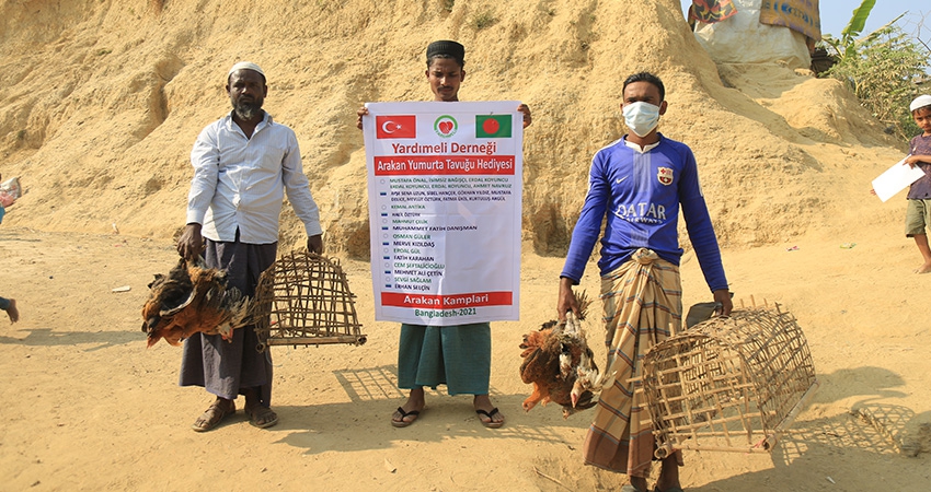 Our work in Rohingya camps are still continuing…